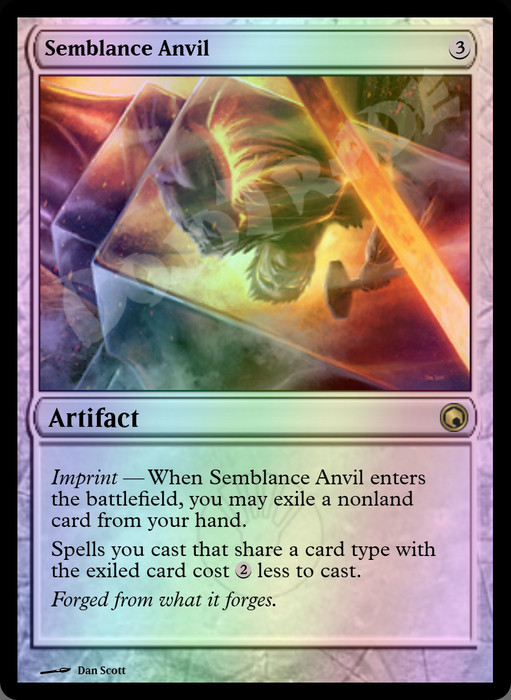 Semblance Anvil FOIL