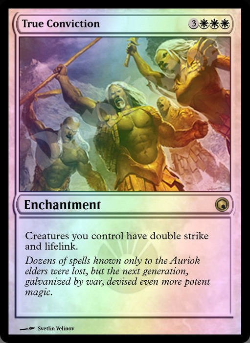 True Conviction FOIL