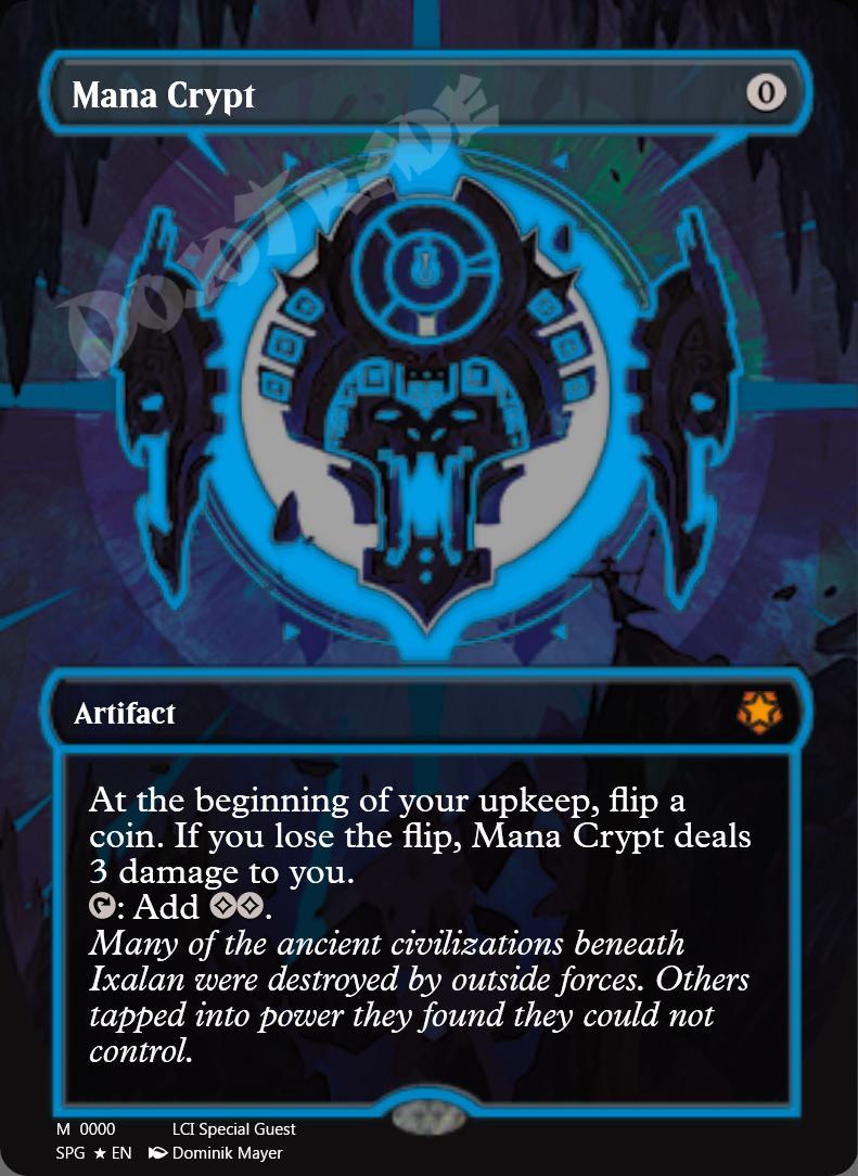 Mana Crypt (Blue) FOIL