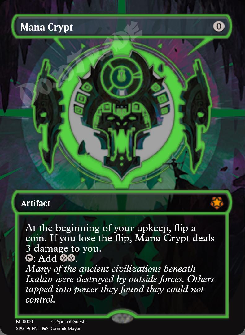 Mana Crypt (Green) FOIL