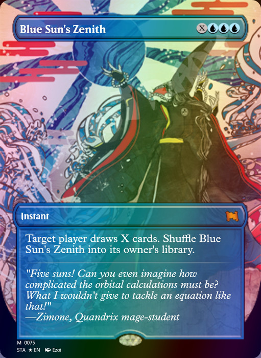 Blue Sun's Zenith (#75) FOIL