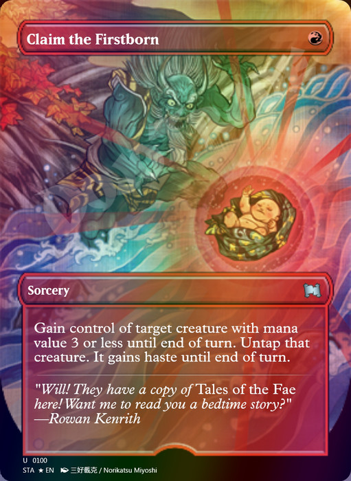 Claim the Firstborn (#100) FOIL