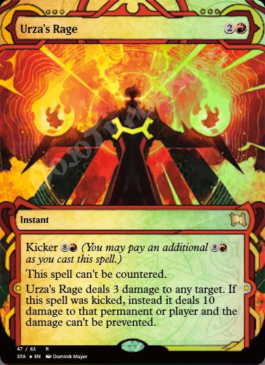 Urza's Rage FOIL