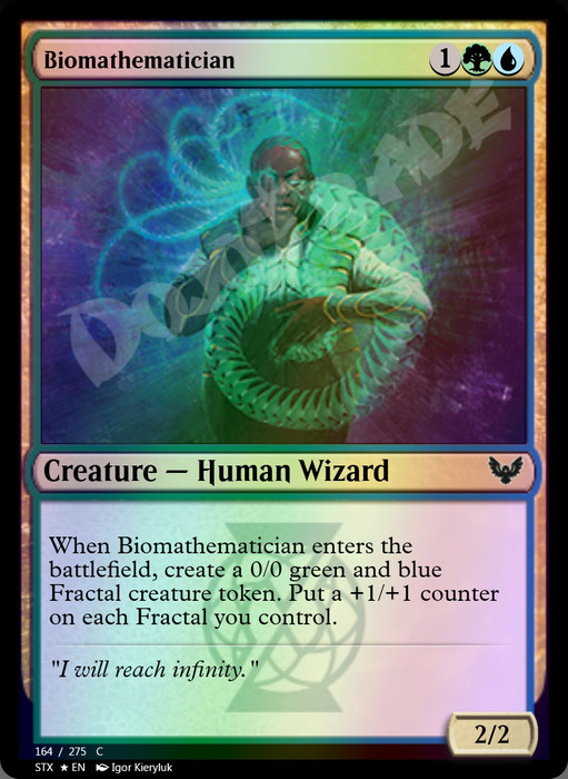 Biomathematician FOIL