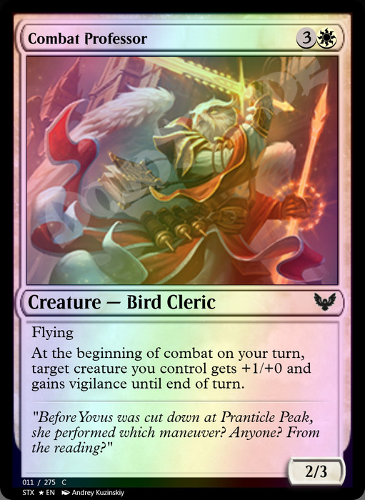 Combat Professor FOIL