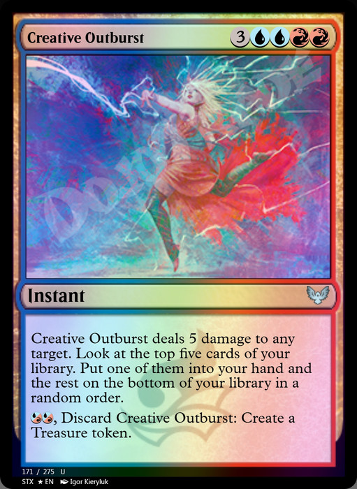 Creative Outburst FOIL