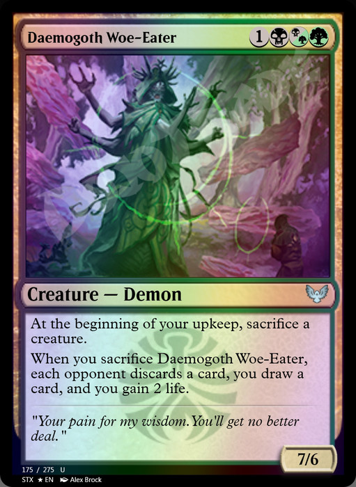 Daemogoth Woe-Eater FOIL