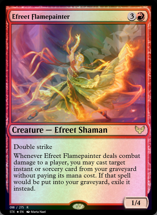 Efreet Flamepainter FOIL