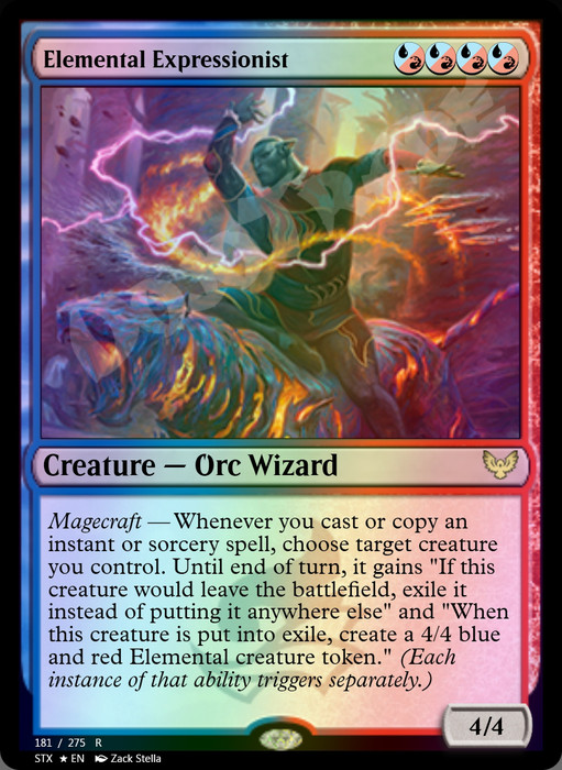 Elemental Expressionist FOIL