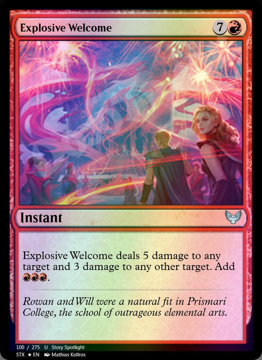 Explosive Welcome FOIL