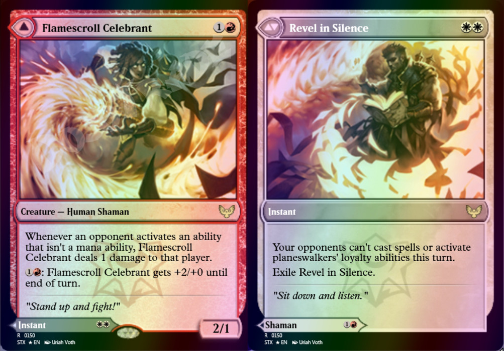 Flamescroll Celebrant FOIL