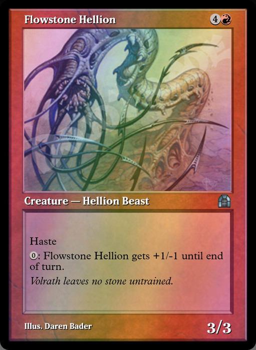 Flowstone Hellion FOIL