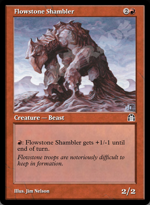 Flowstone Shambler