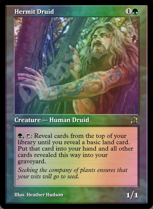 Hermit Druid FOIL