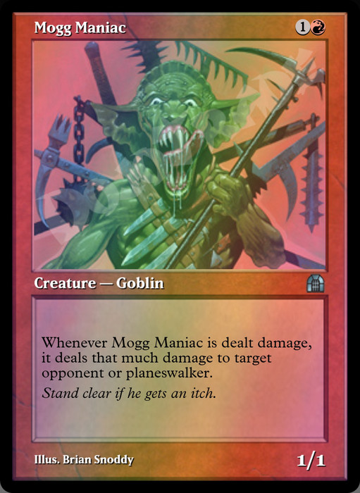 Mogg Maniac FOIL