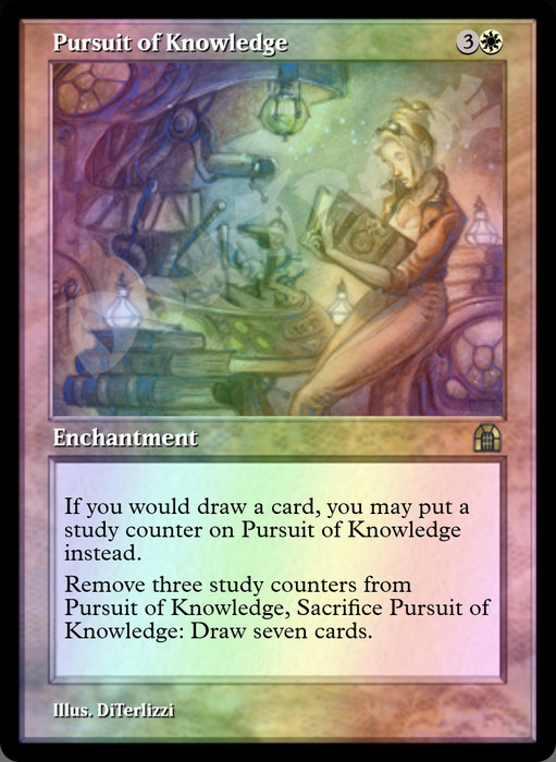 Pursuit of Knowledge FOIL