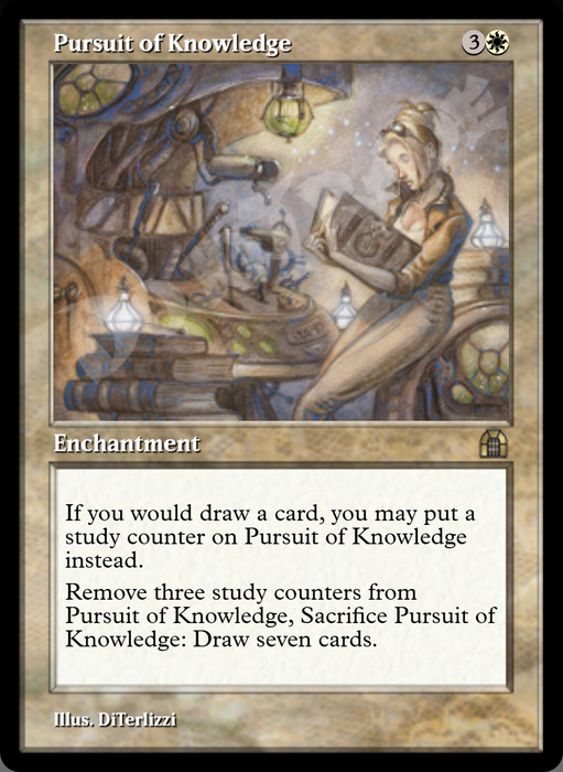 Pursuit of Knowledge