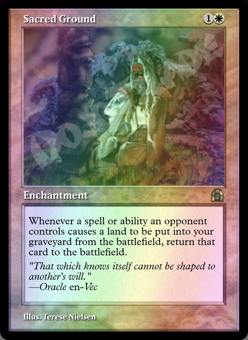 Sacred Ground FOIL