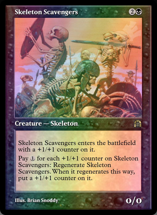 Skeleton Scavengers FOIL