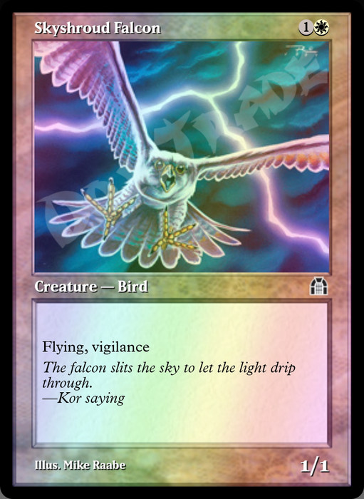 Skyshroud Falcon FOIL