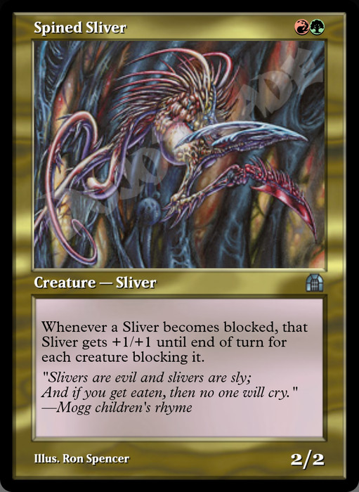 Spined Sliver