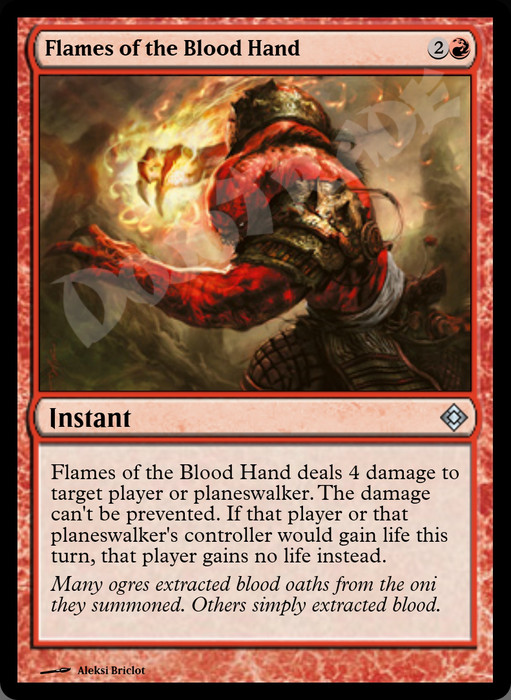 Flames of the Blood Hand