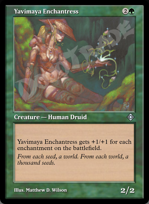 Yavimaya Enchantress