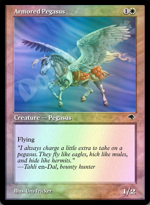 Armored Pegasus FOIL