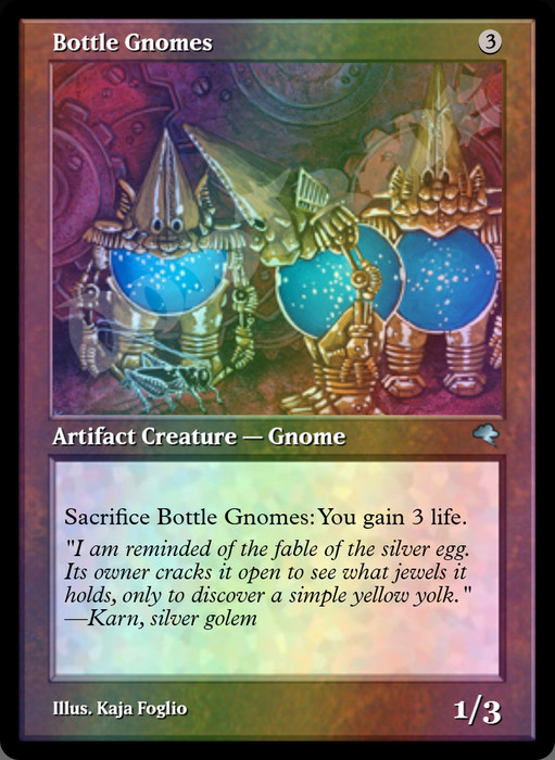 Bottle Gnomes FOIL