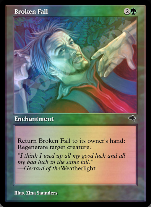 Broken Fall FOIL