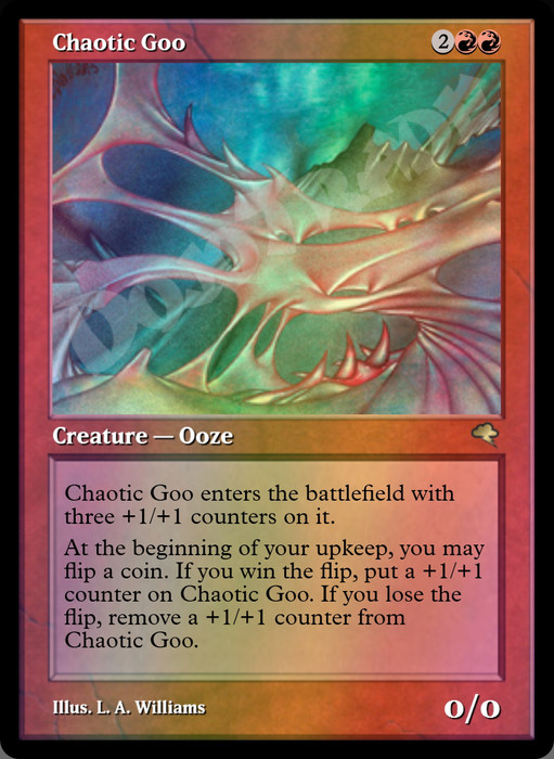 Chaotic Goo FOIL