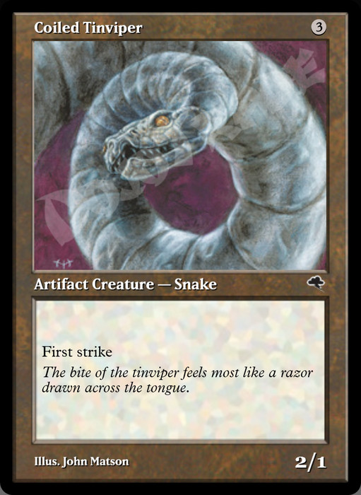 Coiled Tinviper