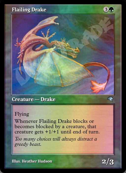 Flailing Drake FOIL