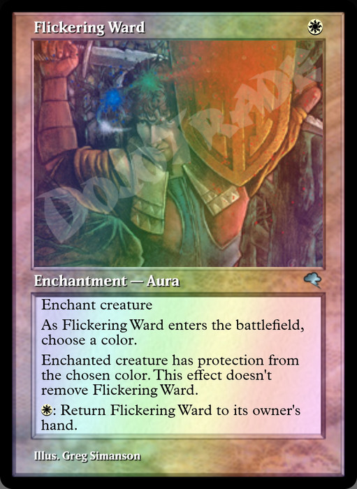 Flickering Ward FOIL