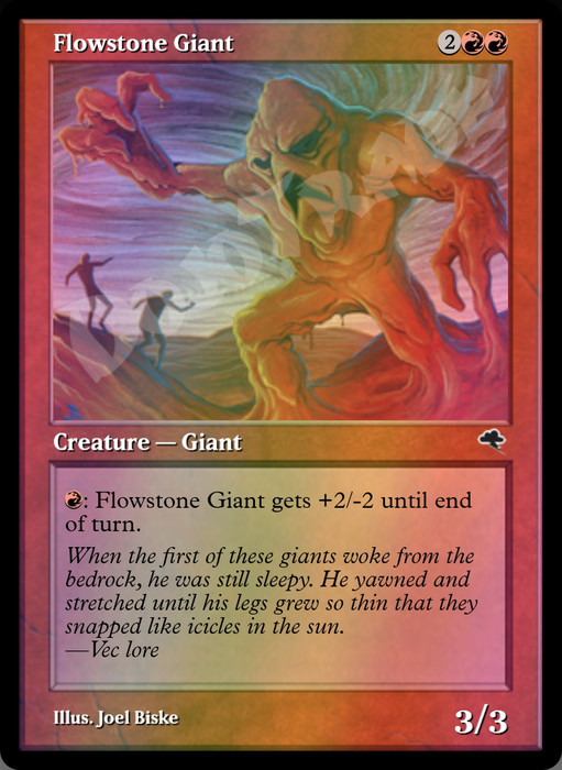 Flowstone Giant FOIL