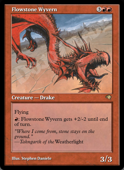 Flowstone Wyvern