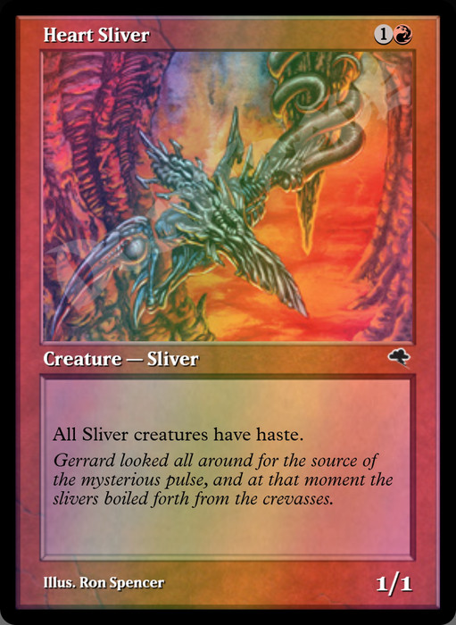 Heart Sliver FOIL