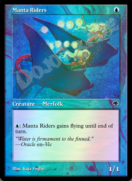 Manta Riders FOIL