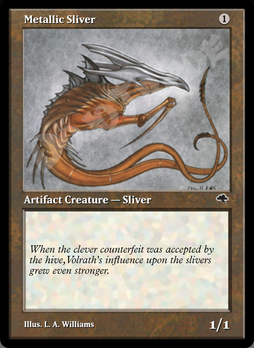 Metallic Sliver