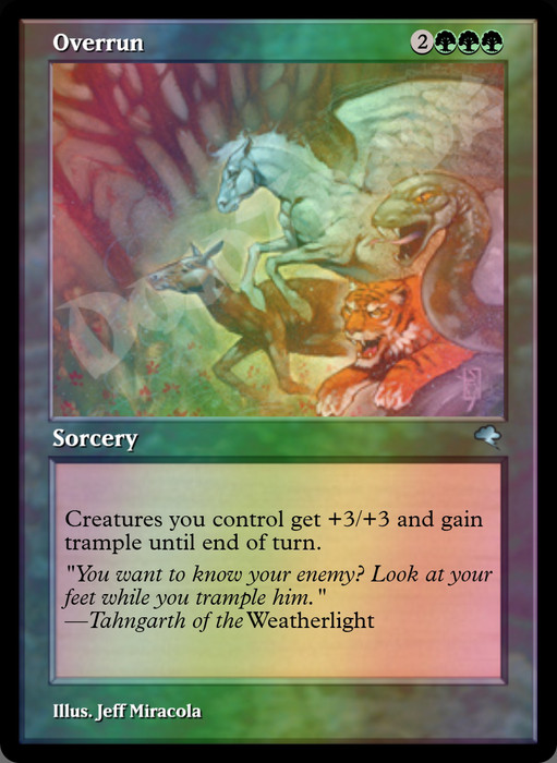 Overrun FOIL