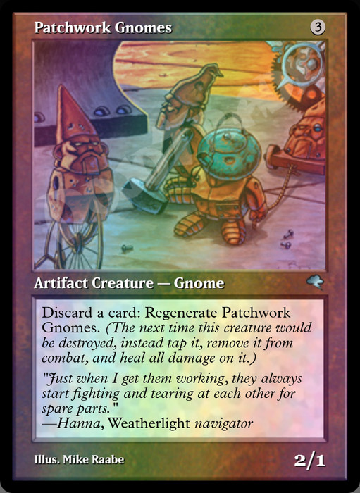 Patchwork Gnomes FOIL