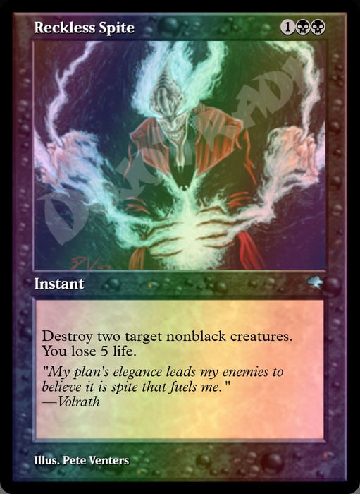 Reckless Spite FOIL