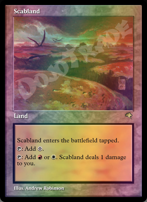 Scabland FOIL