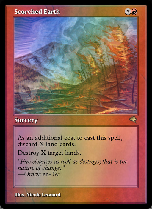 Scorched Earth FOIL