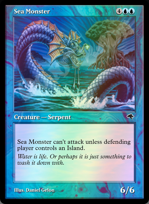 Sea Monster FOIL