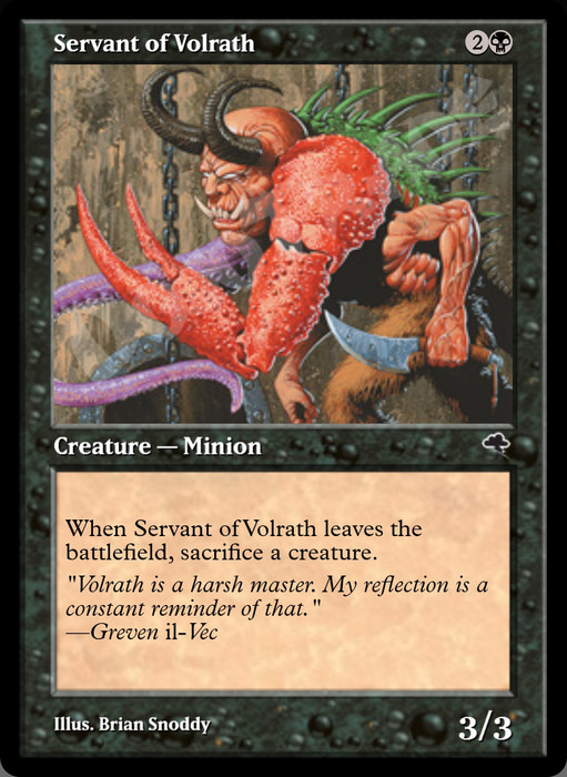 Servant Of Volrath