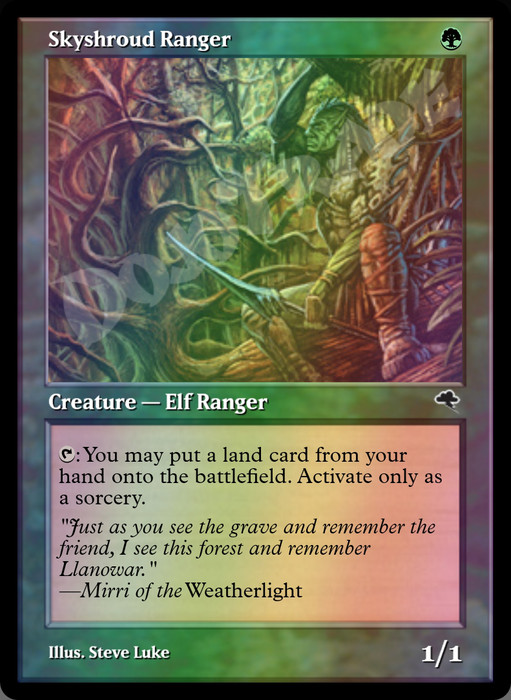 Skyshroud Ranger FOIL