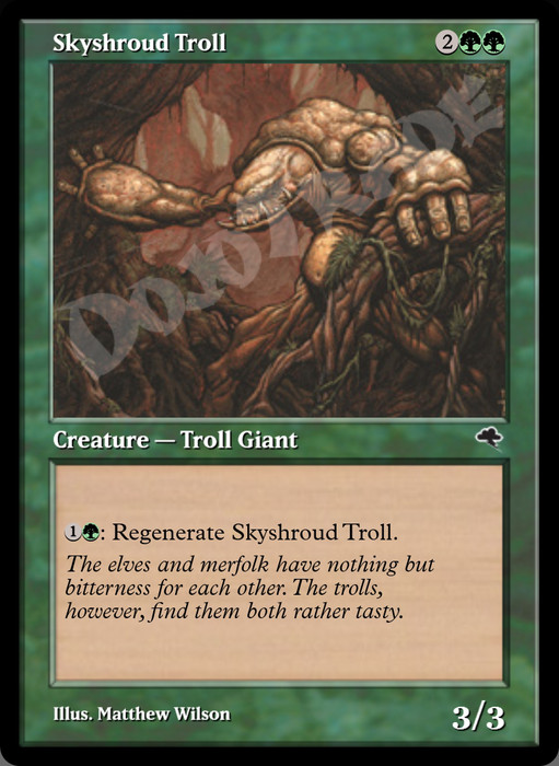 Skyshroud Troll