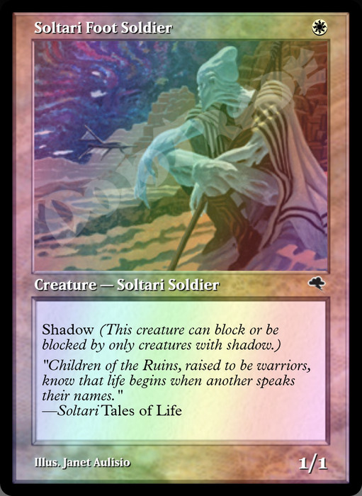 Soltari Foot Soldier FOIL