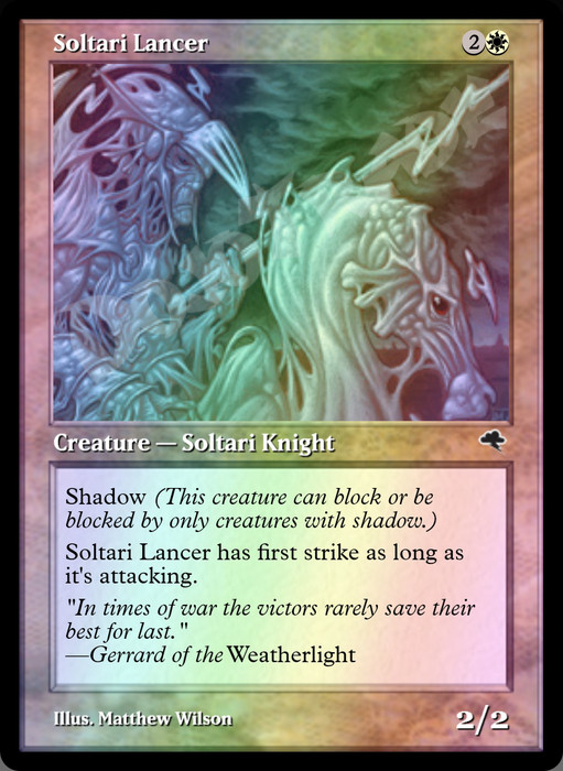 Soltari Lancer FOIL